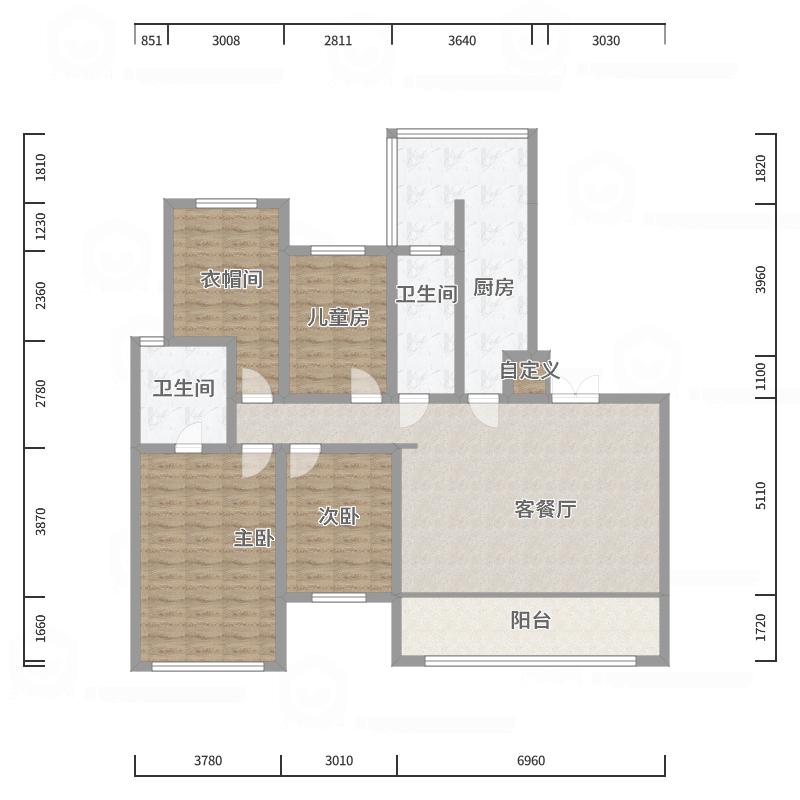 **----凤凰栖小美式-户型图概览