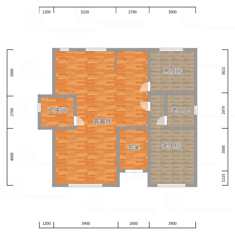 刘月-美式别墅-户型图概览