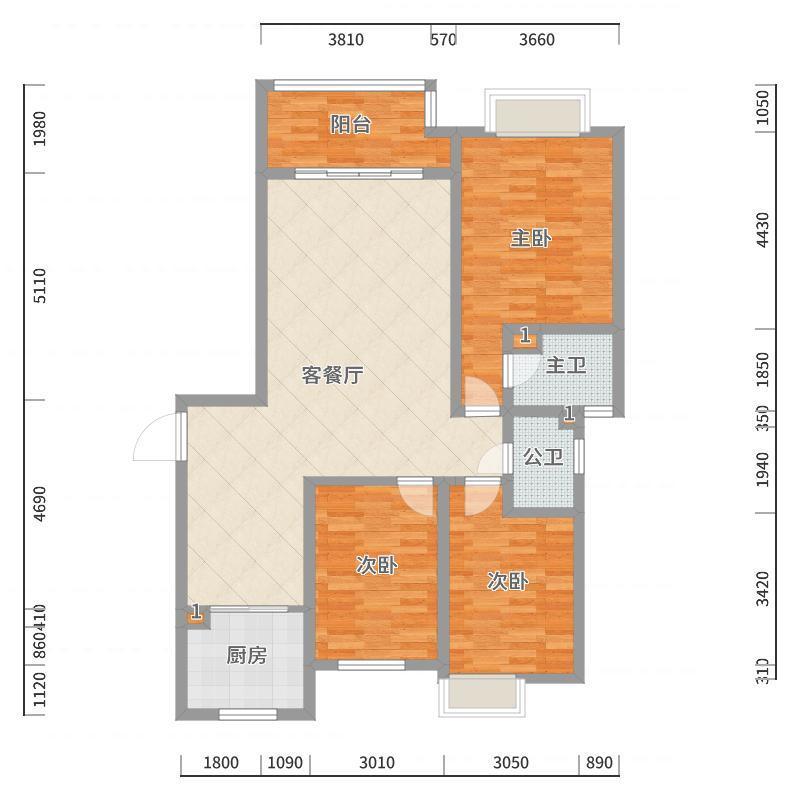 设计1Byys-HOME-Sweet-户型图概览