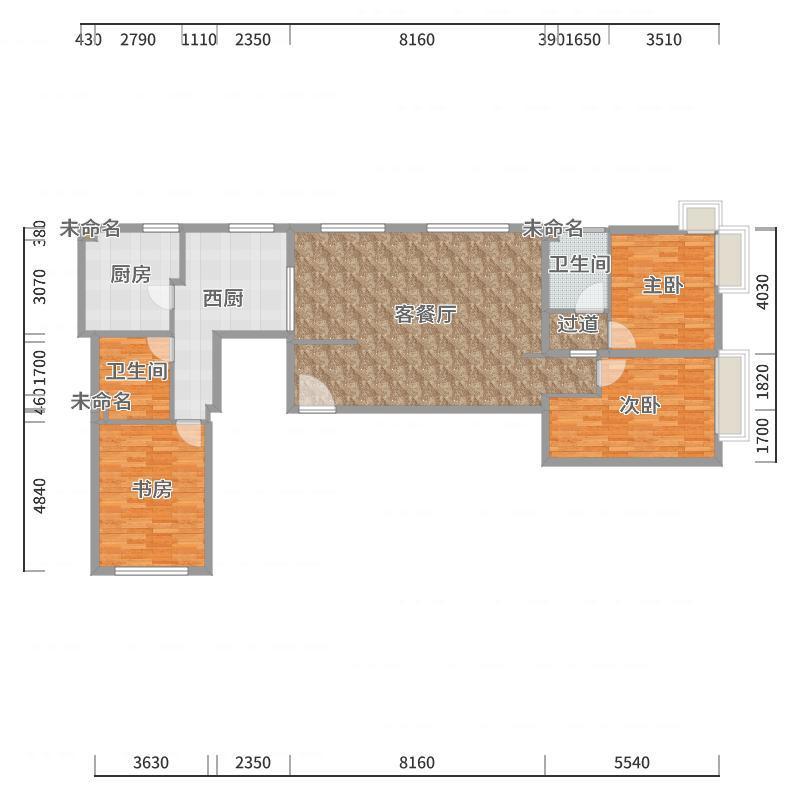 设计师丨胡月平-尚峰尚水-户型图概览