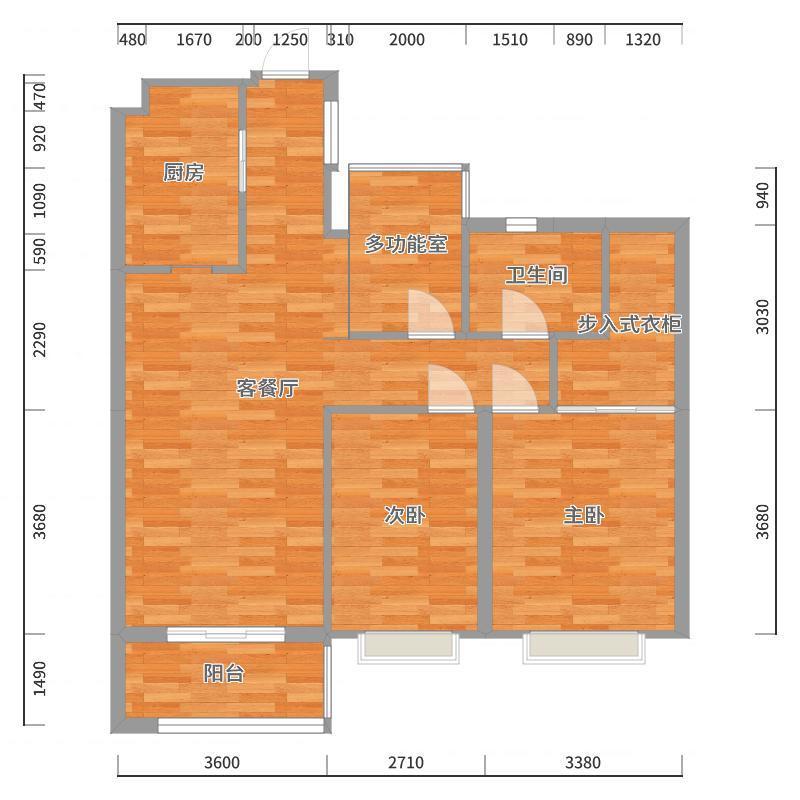 水木芸居设计-《沫染玉》-户型图概览