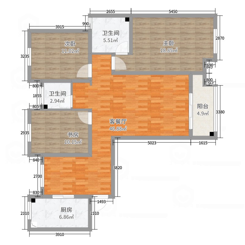 百炉屯6号院9-2-1001