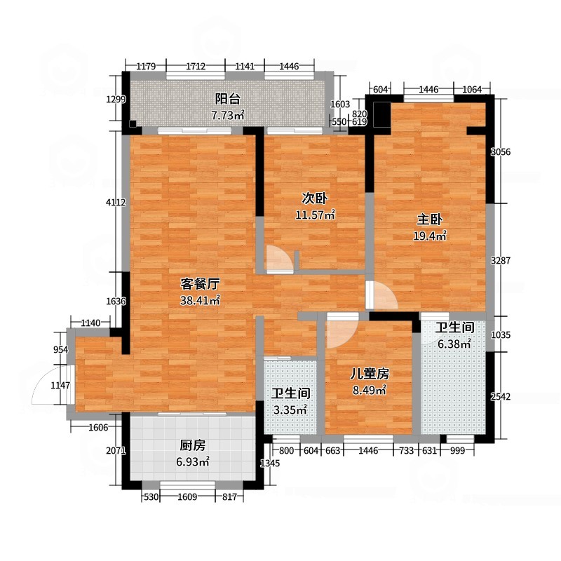 郑地美景东望126平-3-1901杨老师-副本