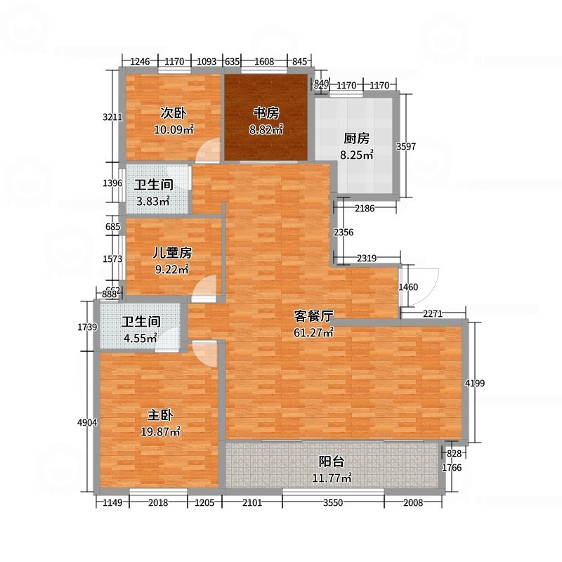 江山府C1-177㎡-11-201-现代