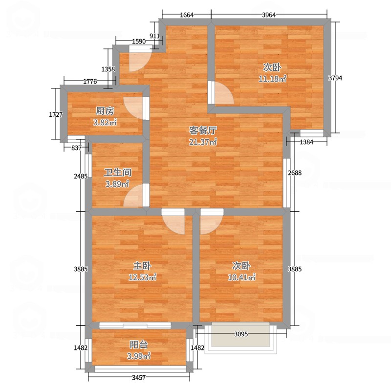 洛阳龙跃小区户型图图片