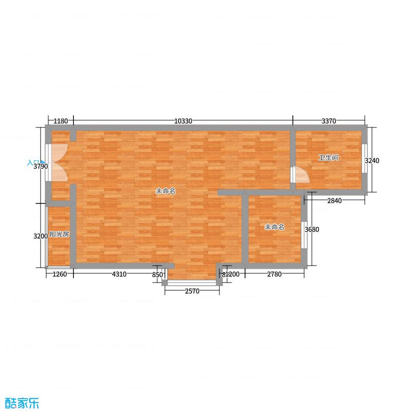 李青越-107㎡新中式别墅-户型图概览