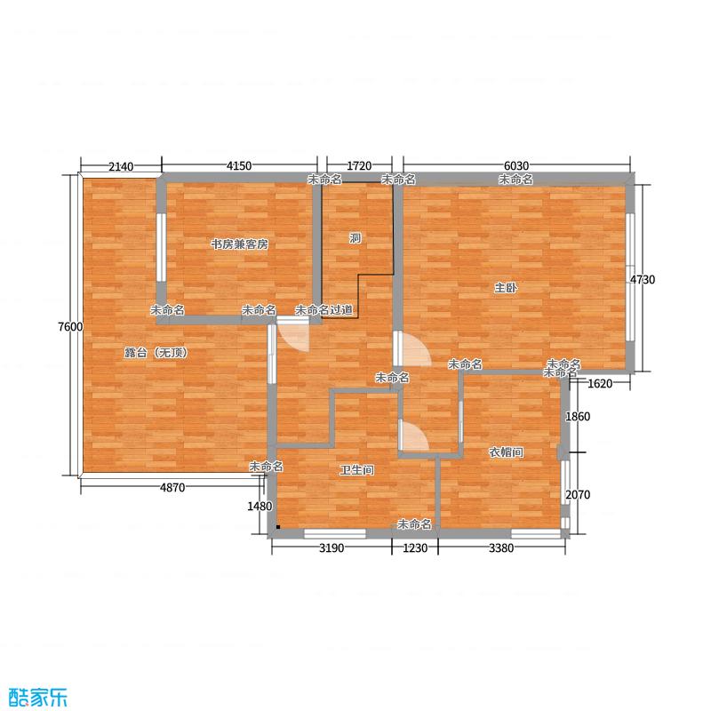 李青越-194㎡新中式别墅-户型图概览